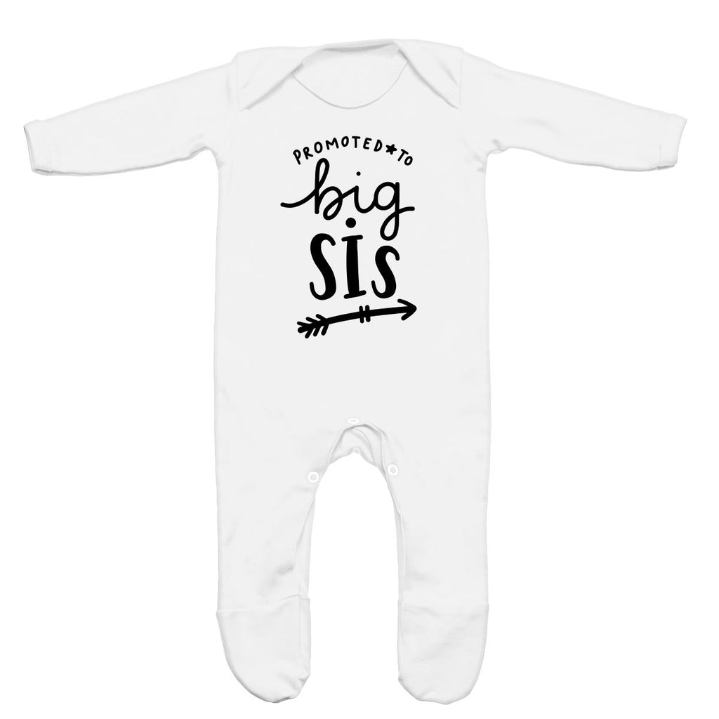 Promoted To Big Sis Rompersuit For A Baby Boy Or A Girl