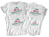 Personalised Family Name Matching Christmas Tops (Sold Separately)