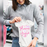 The Princess Has Arrived Funny Grow for Baby, Cute and Comfortable Baby Vests