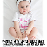 The Princess Has Arrived Funny Grow for Baby, Cute and Comfortable Baby Vests
