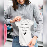 How Does Nanny & Grandad Sound - Baby Grow For Boy or Girl