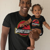 Daddysaurus & Babysaurus Design, Daddy & Son / Daughter Matching Tops Gift Set (Sold Separately)