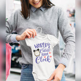 World's Cutest Alarm Clock Funny Grow for Baby Girl or Boy, Cute and Comfortable Baby Vests