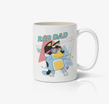 Bluey Inspired Theme Rad Dad T Shirt