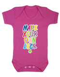 Make Your Own Luck Short Sleeve Bodysuit