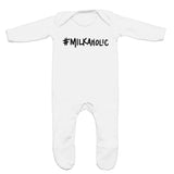 #MILKAHOLIC Rompersuit For A Baby Boy Or A Girl