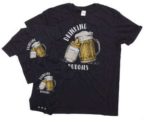 Matching Set For Father Baby - Drinking Buddies (Sold Separately)