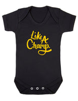 Like A Champ Baby Boy Girl Unisex Short Sleeve Bodysuit