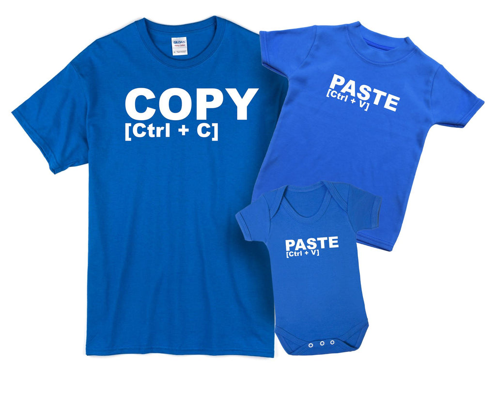 Tris T-Shirt Famiglia madre, padre, figlio Beer, Cocktail, Milk - festa Tris T-Shirt Famiglia madre, padre, figlio Beer, Cocktail, Milk - festa