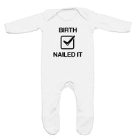 Birth Nailed It Rompersuit For A Baby Boy Or A Girl