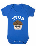 Stud Muffin Baby Boy Girl Unisex Short Sleeve Bodysuit