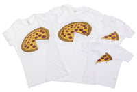 Pizza And Slice Father And Baby Matching Outfits (Sold Separately)