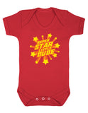 Super Star Little Dude Baby Boy Girl Unisex Short Sleeve Bodysuit