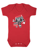 Just Beat It Boom Box Short Sleeve Bodysuit