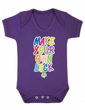 Make Your Own Luck Short Sleeve Bodysuit