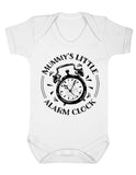 Mummy's Little Alarm Clock Baby Boy Girl Unisex Short Sleeve Bodysuit