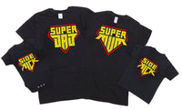 Matching Set For Family - Super Dad Super Mum & Sidekick (Sold Separately)