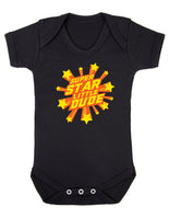 Super Star Little Dude Baby Boy Girl Unisex Short Sleeve Bodysuit