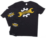 Father & Baby Toddler Son Daughter Matching T Shirts - Daddy's Little Mechanic Helper (Sold Separately)