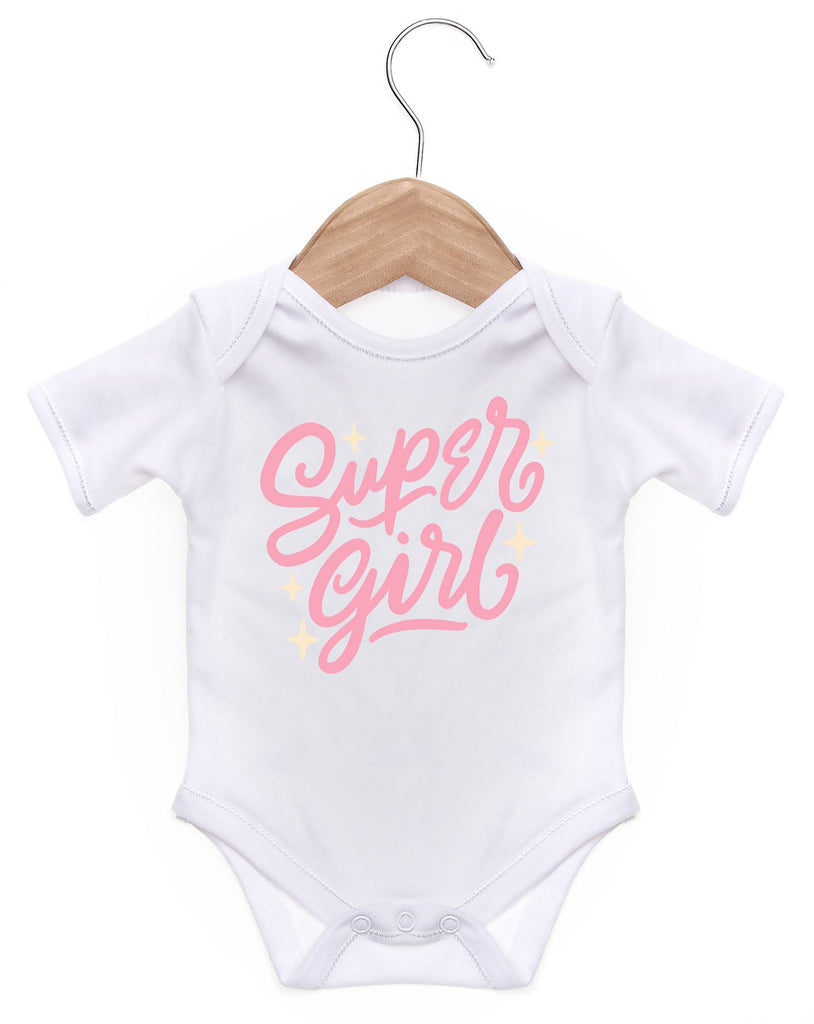 Super Girl / Baby Grow For Baby Boy Or Girl