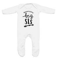 Promoted To Big Sis Rompersuit For A Baby Boy Or A Girl