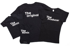 The Original, The Producer, The Remix - Family Matching Set (Sold Separately)