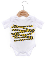 QUARANTINE BABY Short Sleeve Bodysuit / Baby Grow For Baby Boy Or Girl