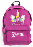 Personalised Unicorn Children’s Back Pack for Girls
