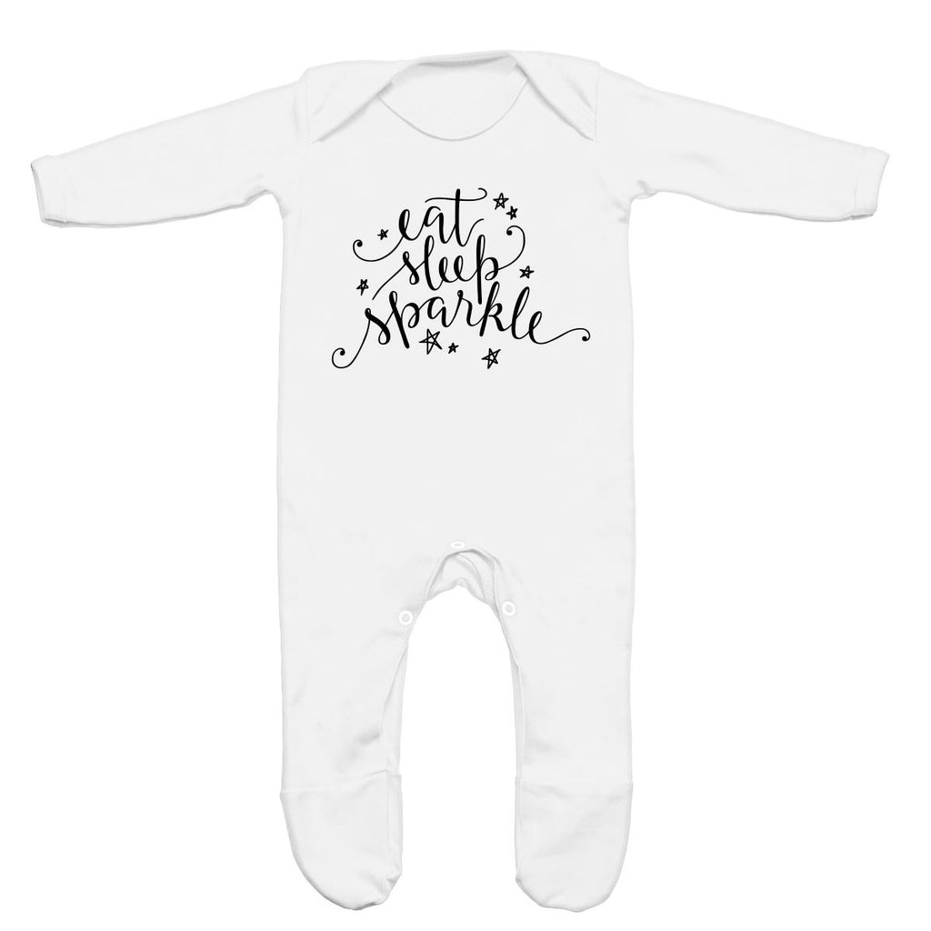 Eat Sleep Sparkle Rompersuit For A Baby Boy Or A Girl