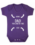 You Can Do This Baby Boy Girl Unisex Short Sleeve Bodysuit (Blue, 0-3m)