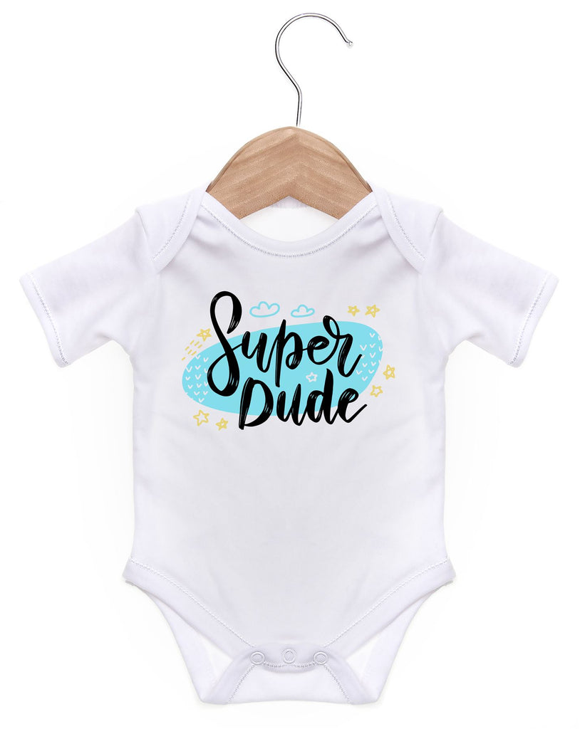 Super Dude / Baby Grow For Baby Boy Or Girl