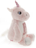 Personalised Pink Unicorn Teddy Bear