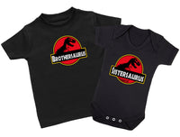 Brothersaurus Sistersaurus Matching Sibling Tops (Sold Separately)