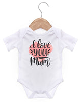 I Love You Mum / Baby Grow For Baby Boy Or Girl