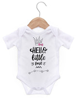 Hello Little One / Baby Grow For Baby Boy Or Girl