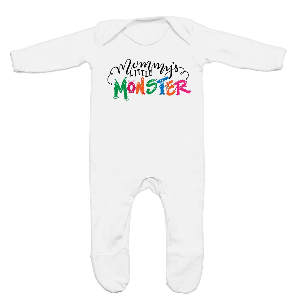 Mummy'S Little Monster Rompersuit For A Baby Boy Or A Girl