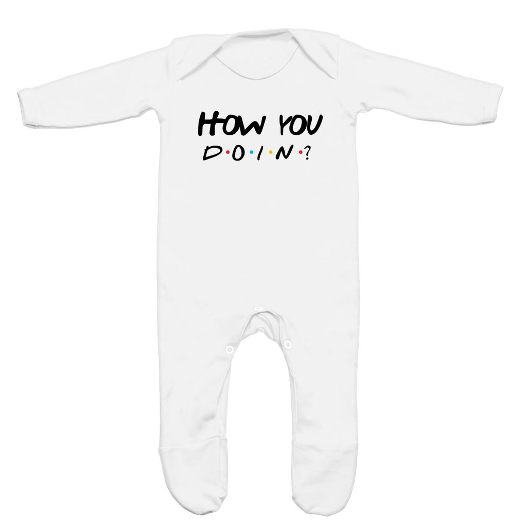 How You Doing Rompersuit For A Baby Boy Or A Girl