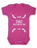 You Can Do This Baby Boy Girl Unisex Short Sleeve Bodysuit (Blue, 0-3m)