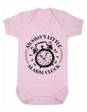 Mummy's Little Alarm Clock Baby Boy Girl Unisex Short Sleeve Bodysuit
