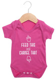 Feed This Change That Short Sleeve Bodysuit